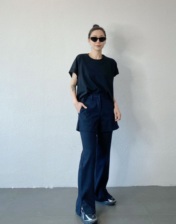 Double Layer Perfect Cut Pants #250404